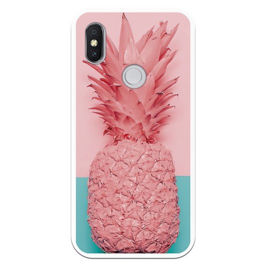 Be Unique Funda Gel Piña Rosa para Xiaomi Redmi S2