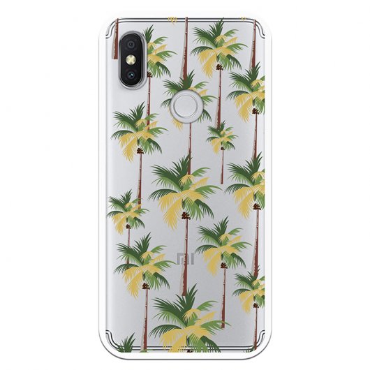 Be Unique Funda Gel Patrón Palmeras para Xiaomi Redmi S2