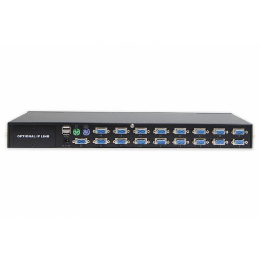 Digitus DS-23300-2 Conmutador Modular KVM 16 Puertos