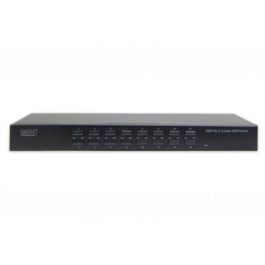 Digitus DS-23300-2 Conmutador Modular KVM 16 Puertos