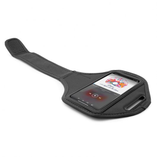 Unotec Brazalete Deportivo Negro para iPhone XR