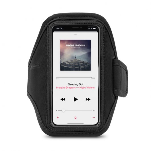 Unotec Brazalete Deportivo Negro para iPhone XS MAX