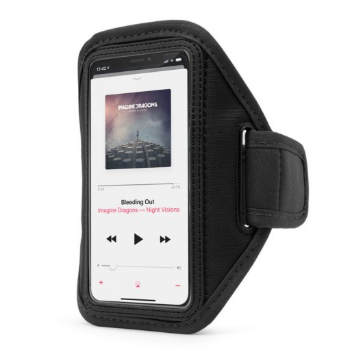 Unotec Brazalete Deportivo Negro para iPhone XS MAX