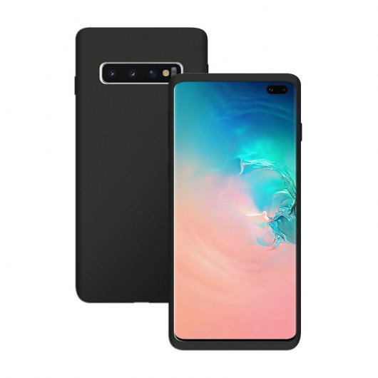 Unotec Second Skin II Funda Negra para Samsung Galaxy S10 Plus