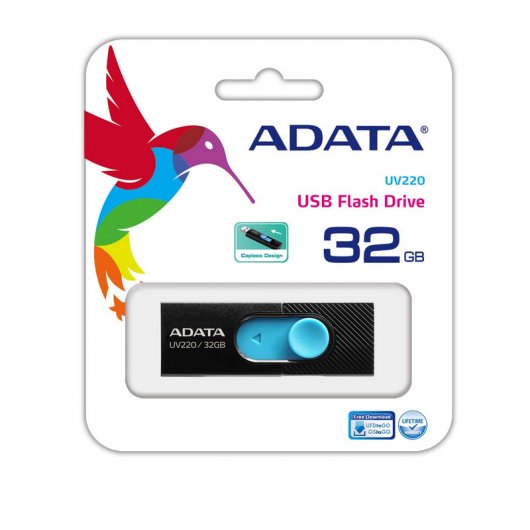 Adata UV220 32GB USB 2.0 Nero/Blu