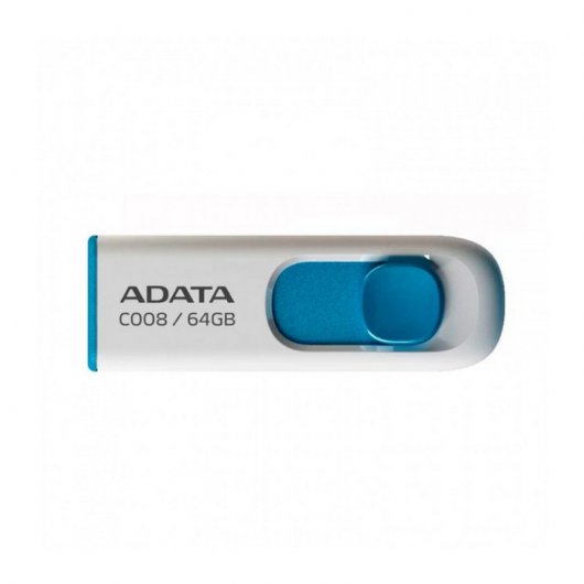 ADATA 64GB C008 unità flash USB USB tipo A 2.0 Blu, Bianco