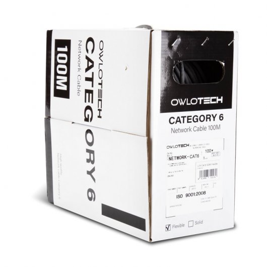 Owlotech Cabo UTP CAT6 100m Flexível