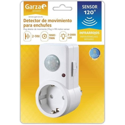 Garza 430044 Sensor de Movimiento para Enchufes