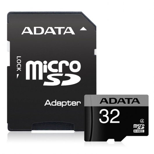 Adata microSDHC 32GB Clase 4 + Adaptador SD
