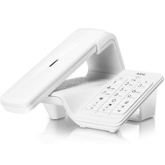 AEG Lloyd Combo 15 Teléfono Inalámbrico Blanco