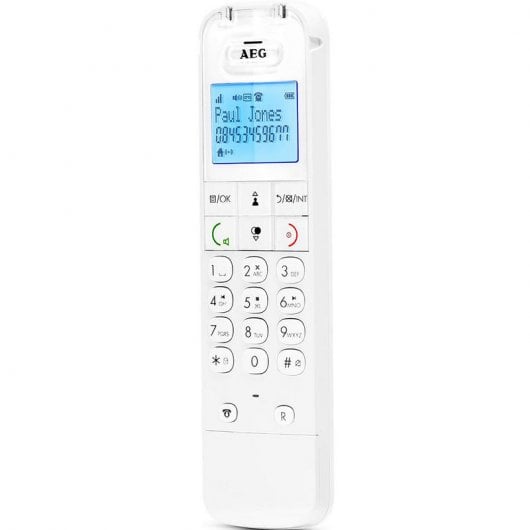 AEG Lloyd Combo 15 Teléfono Inalámbrico Blanco