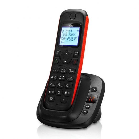 AEG Thor 15 Teléfono Inalámbrico Negro