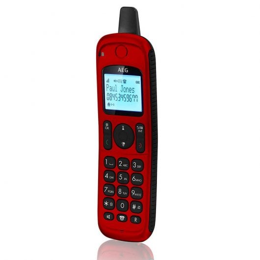 AEG Thor Outdoor 15 Teléfono Inalámbrico Exterior Rojo