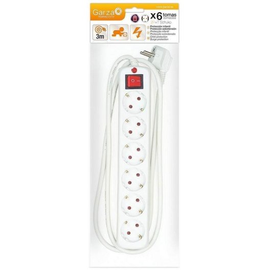 Garza Basic Power Regleta 6 Tomas