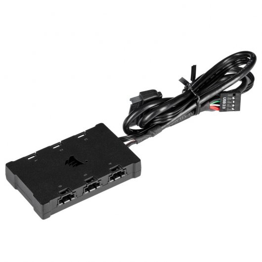 Corsair iCUE SP120 RGB PRO Triple Fan Kit 120mm + Lighting Node Core