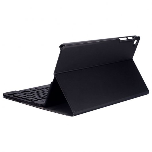 Coque noire cool avec clavier Bluetooth pour Samsung Galaxy Tab A 2019 T510/T515