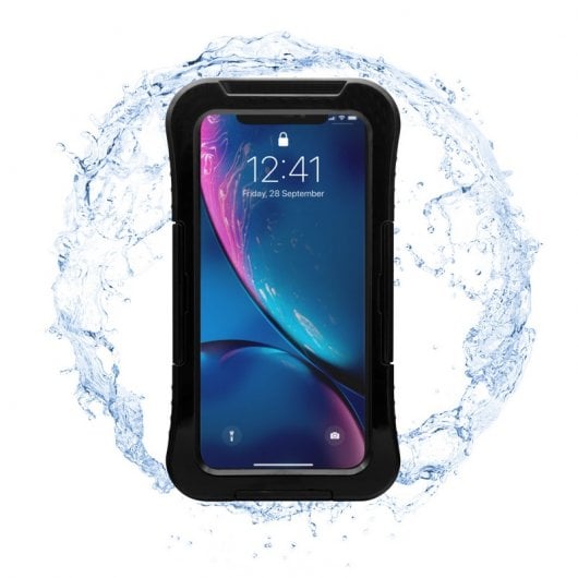 Unotec Funda Waterproof Negra para iPhone XR