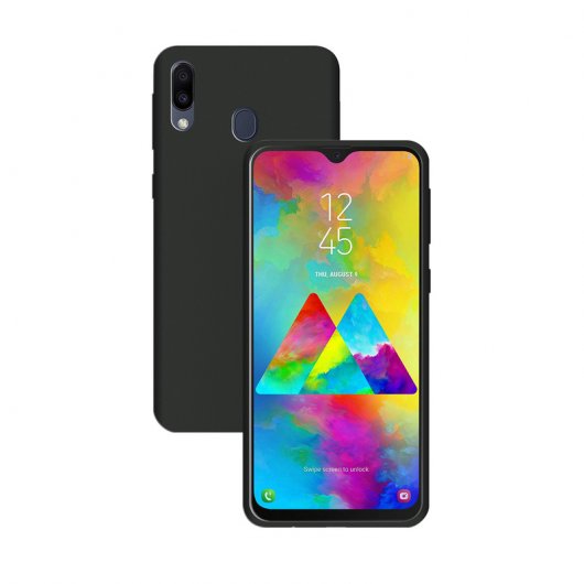 Unotec Funda Second Skin II Negra para Samsung Galaxy M20