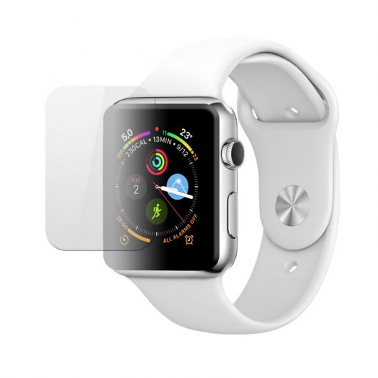 Unotec Protector Cristal Templado para Apple Watch 44mm