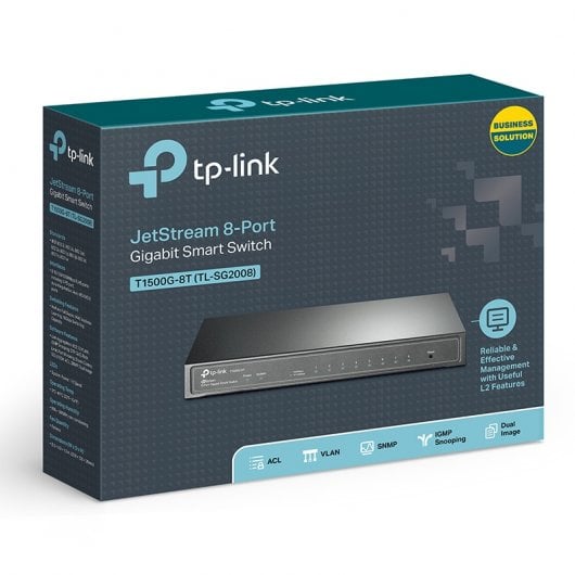 Commutateur TP-Link T1500G-8T 8 ports Gigabit