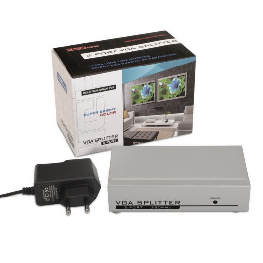 AISENS A116-0084 Videosplitter VGA 2x VGA