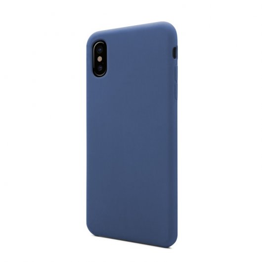 Unotec Funda Soft Azul para iPhone XS Max