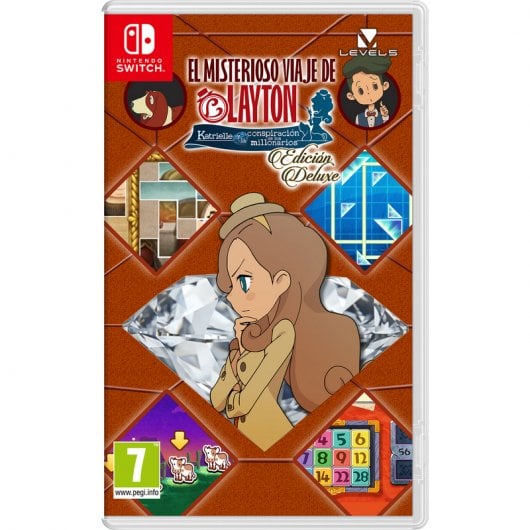 El Misterioso Viaje de Layton Edición Deluxe Nintendo Switch