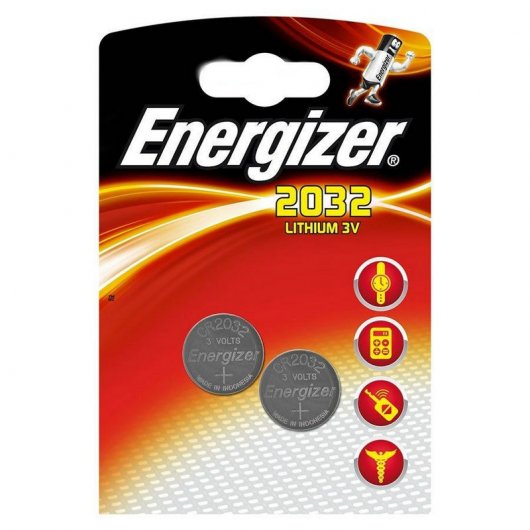 Energizer Pilas de Litio CR2032 2 Unidades