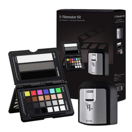 X-Rite i1 Filmmaker Kit Calibrador de Tela e Placa de Cores e Foco