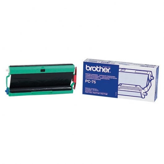 Brother PC-75 ricambio per fax Cartuccia fax + nastro 144 pagine Nero 1 pz