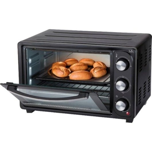 Mini Forno Jata HN928 Limpeza Manual 28L Grill Temporizador Preto Inox