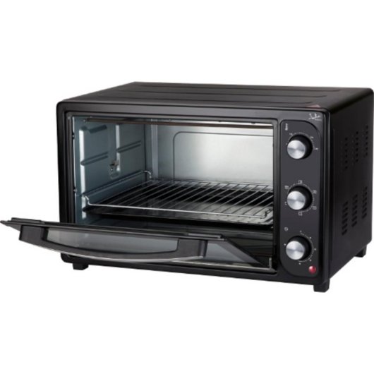 Horno de Sobremesa Jata HN936 36L 1500W Rotisserie Grill Convección Negro