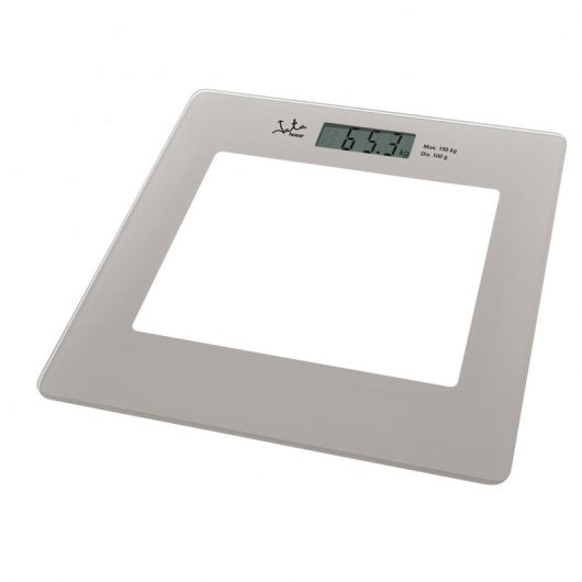 Jata 290 Báscula de Baño Plateada