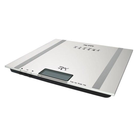Körperanalysewaage Jata 532 Bis 180 kg 6 Werte LCD-Display Speicher 12 Nutzer