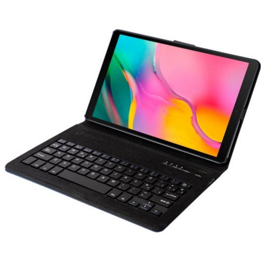 Custodia SilverHT Blu con Tastiera Bluetooth per Samsung Tab A 2019 10.1"