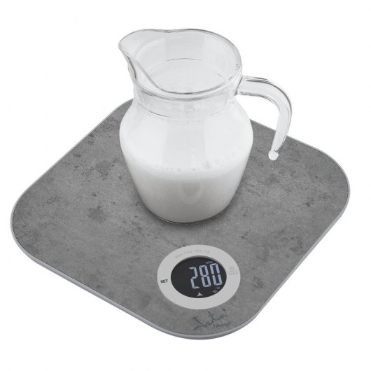 Jata 728 Báscula de Cocina Gris