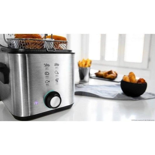 Friteuse Cecotec CleanFry Infinity 1500 Fenêtre 1,5 L 900 W OilCleaner