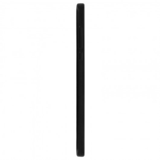 Avizar Funda de Silicona Negra Mate para Nokia 6