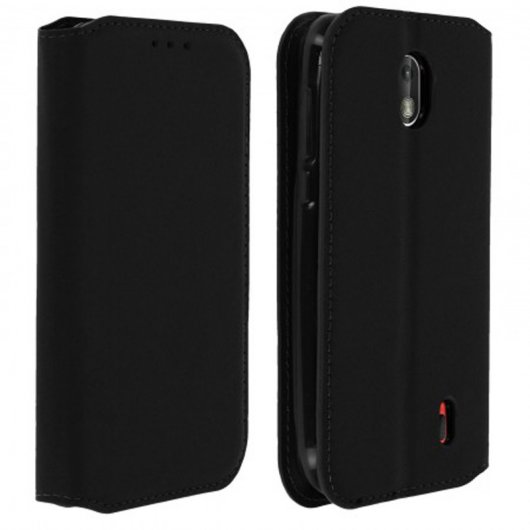 Avizar Funda Libro Negra para Nokia 1