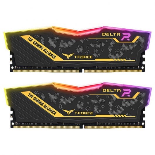 Team Group T-Force Delta TUF Gaming RGB DDR4 2933 PC4-23400 16GB 2x8 CL16