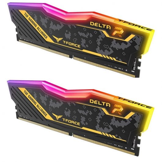 Team Group T-Force Delta TUF Gaming RGB DDR4 2933 PC4-23400 16GB 2x8 CL16