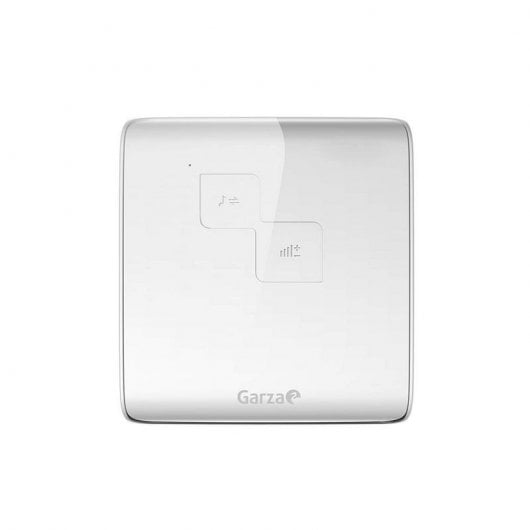 Garza Smarthome Campainha Sem Fios Exterior Quadrada Branco