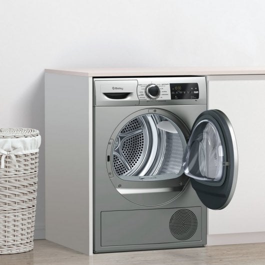 Balay 3SB988X Secadora con Bomba de Calor Carga Frontal 8Kg A++ Acero Inoxidable