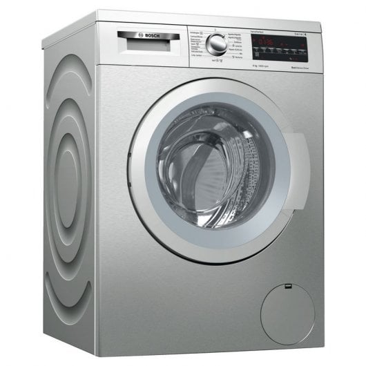 Bosch WAQ2848XES Lavadora de Carga Frontal 8Kg A+++ Acero Inoxidable