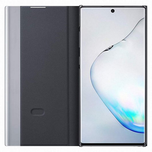 Samsung Clear View Funda Negra para Samsung Galaxy Note 10 Plus