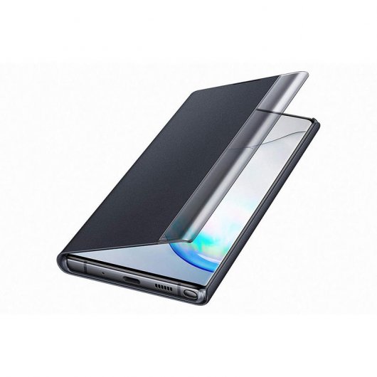 Samsung Clear View Funda Negra para Samsung Galaxy Note 10 Plus