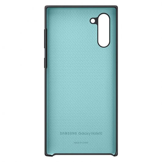 Samsung Silicone Cover Capa Preta para Samsung Galaxy Note 10