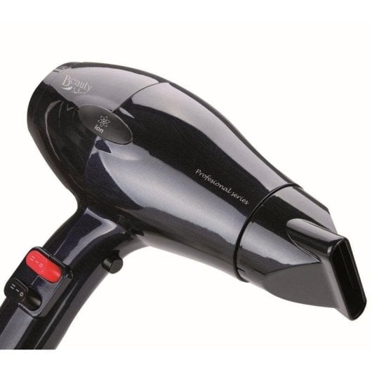 Phon Professionale Ionico Jata SC1013 2000W 3 Temperature 3 Velocità Diffusore Nero