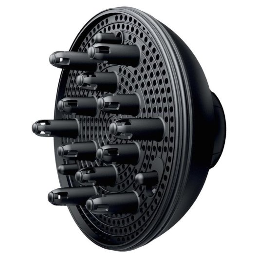 Sèche-cheveux Ionique Professionnel Braun Satin Hair 7 HD 770 2200W 3 Températures 2 Vitesses Accessoires Noir Rouge