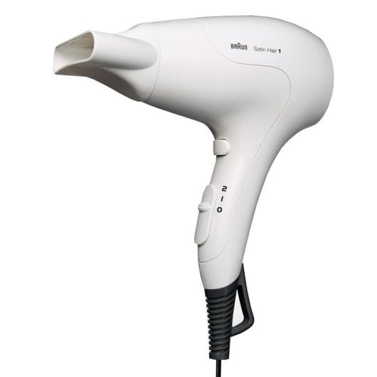 Sèche-cheveux Léger et Compact Braun Satin Hair HD180 1800W 2 Températures 2 Vitesses Blanc